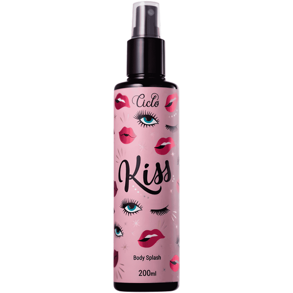 Body Splash Kiss Ciclo Cosm Ticos Ml King Imports